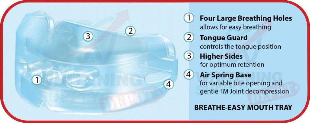 BREATHE - EASY PREMIUM WHITENING TRAY WITH CASE - Dentalign
